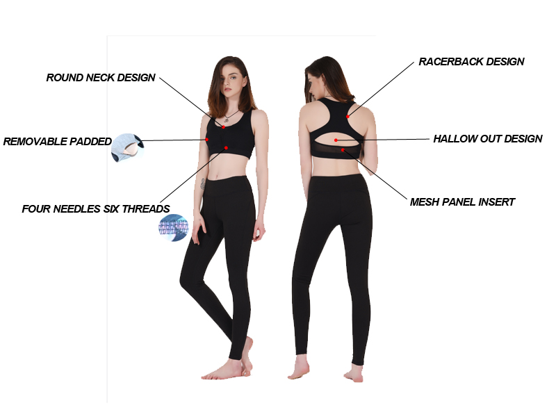 INGOR workout sports crop top with high quality for ladies-1