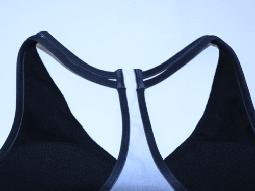 sexy black high neck sports bra neck to enhance the capacity of sports for girls-10