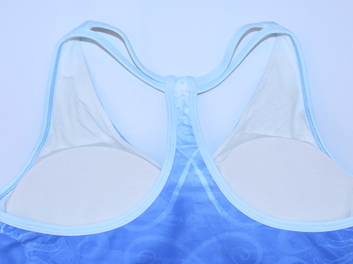INGOR blue women's sports bra on sale at the gym-10