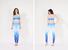 INGOR Brand mesh waist patterned yoga pants