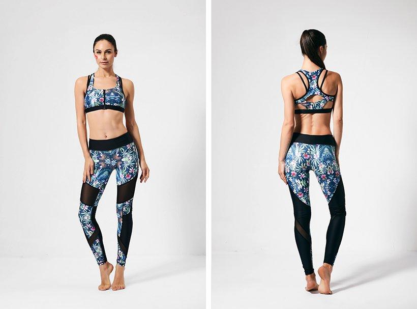 Custom leggings mesh yoga pants INGOR activewear