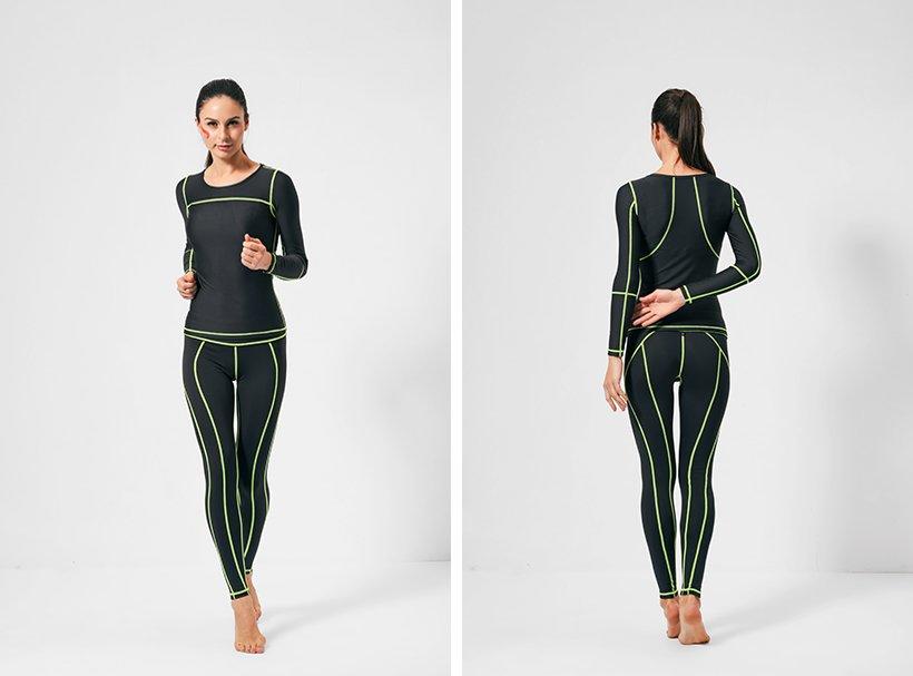 INGOR yoga Sports sweatshirts with drawstring design for ladies