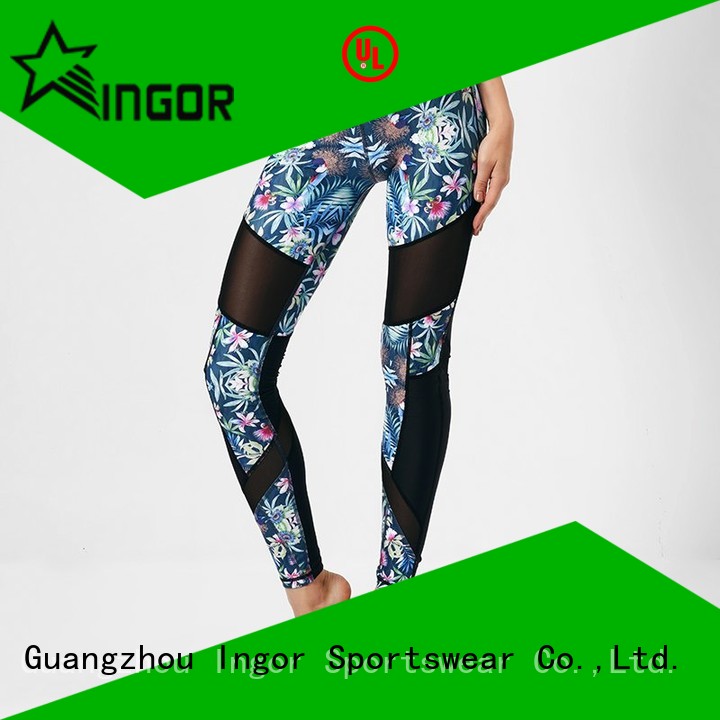 Ingor Strumpfhosen kaufte Yoga-Leggings mit hoher Qualität im Fitnessstudio