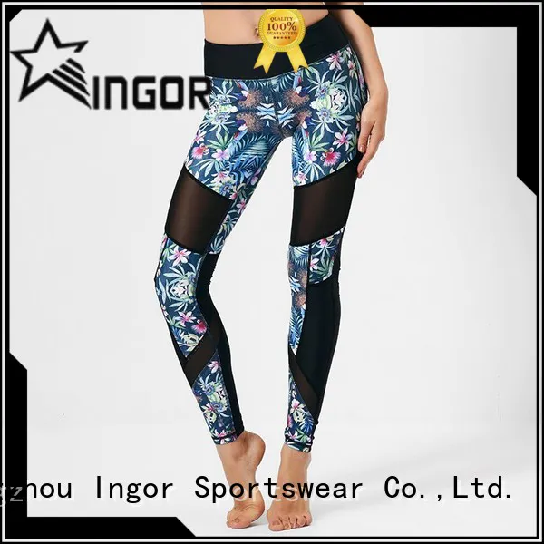 INGOR running running pants women with four needles six threads for sport