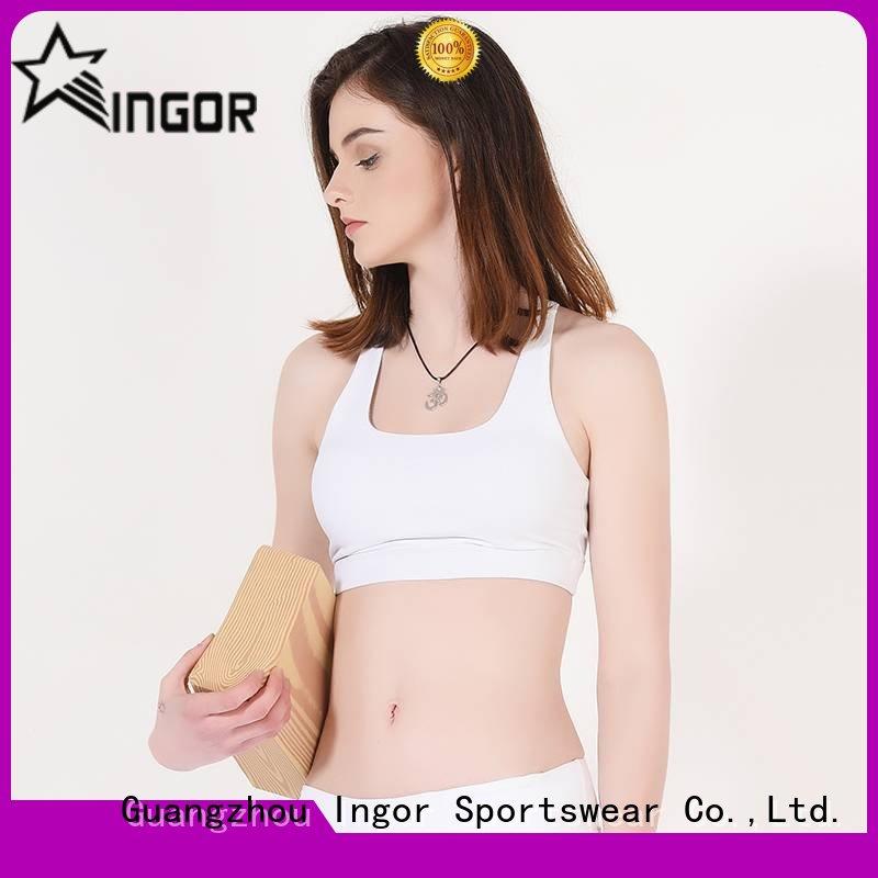 INGOR padded sports top with sports bra to enhance the capacity of sports at the gym