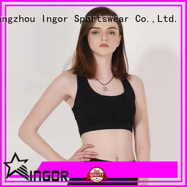 Custom yoga top sports bra INGOR womens