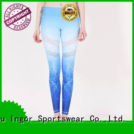 INGOR Brand waisted sexy pants yoga pants manufacture