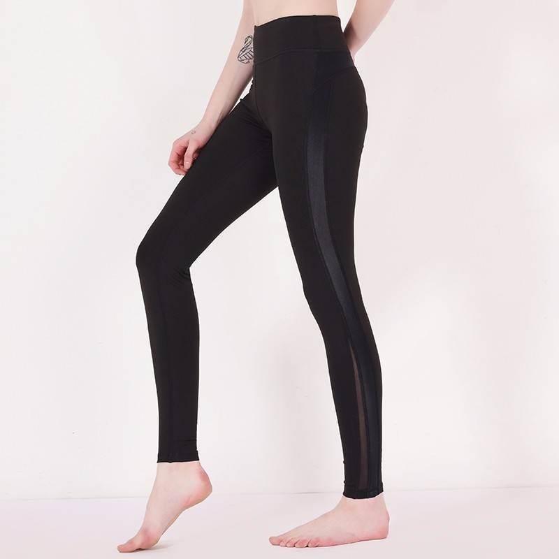  INGOR Black mesh yoga pants brands Y1911P02 Leggings image17