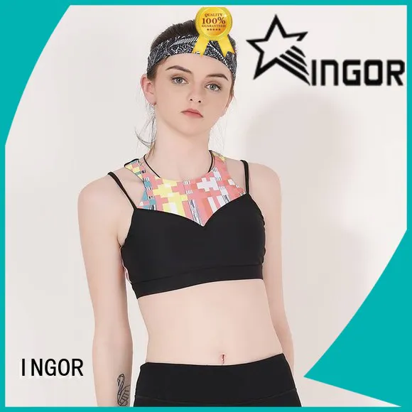 INGOR top navy sports bra on sale for sport