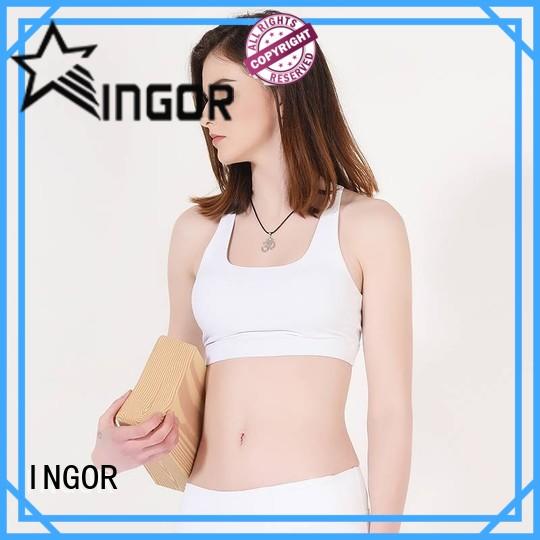 INGOR custom supportive sports bras for running to enhance the capacity of sports at the gym