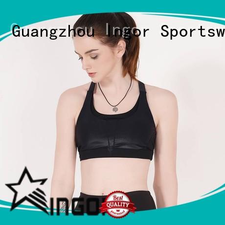 medium sports bra burgandy INGOR company