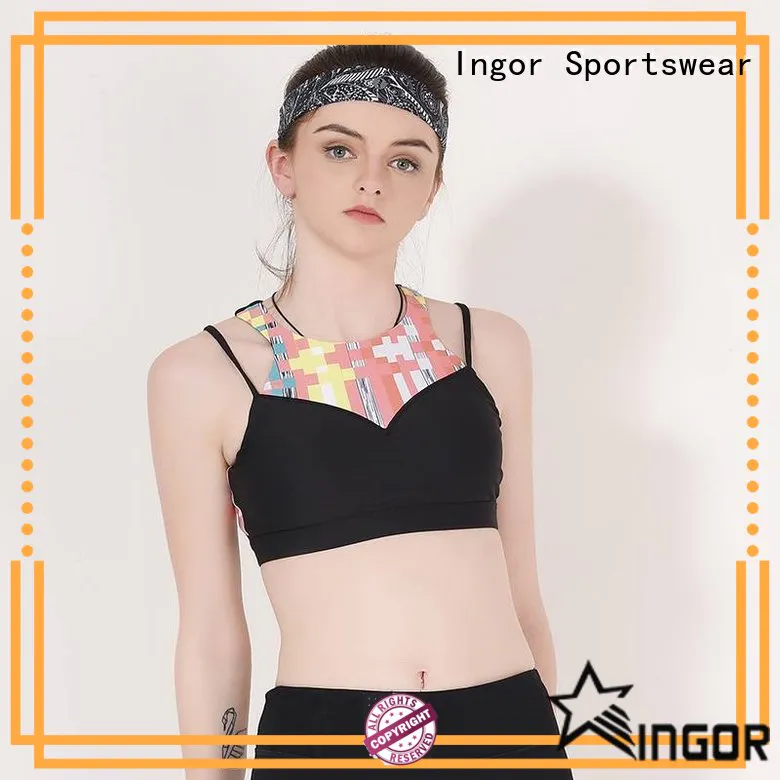 INGOR soft compression sports bra on sale for ladies