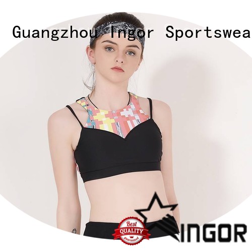 INGOR soft sports bra with high quality at the gym