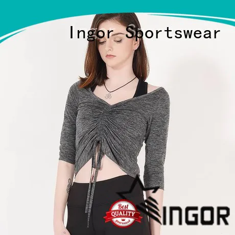 Ingor Frauen Black Sweatshirt zum Verkauf im Fitnessstudio