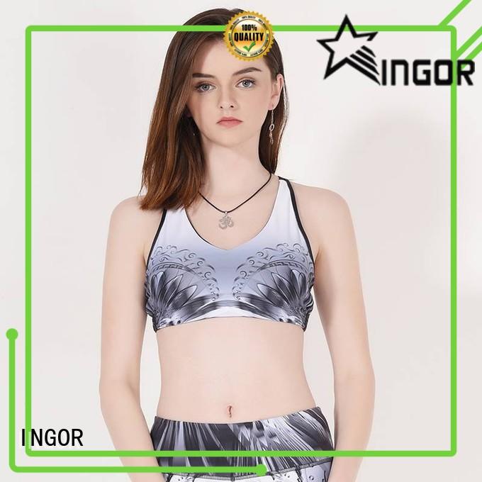 INGOR longline compression sports bra on sale at the gym