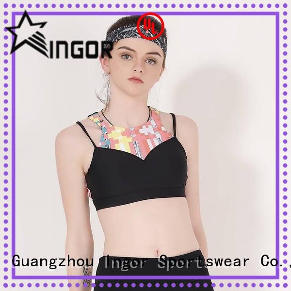 INGOR Brand padded colorful sports bras ingor supplier