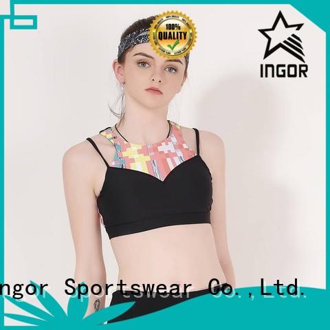 designer sports bra strappy women INGOR company