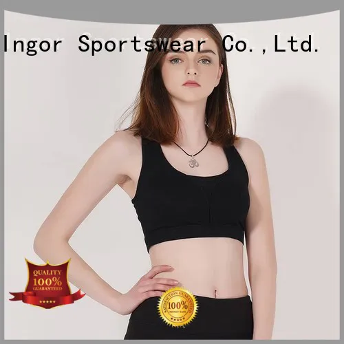impact front quality sports bra INGOR Brand company