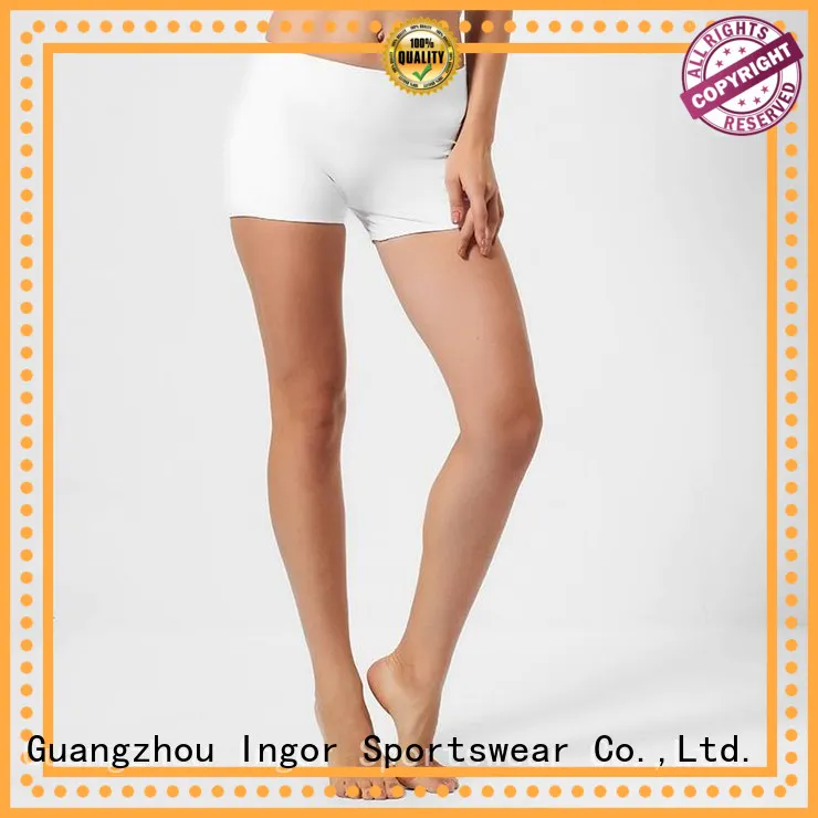 INGOR Brand womens white running women's running shorts 