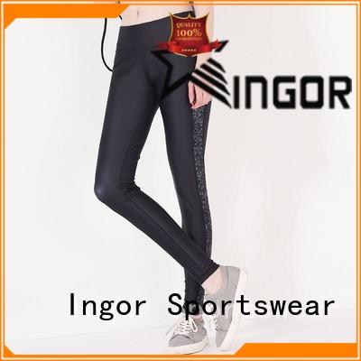 INGOR durability patterned yoga leggings with high quality