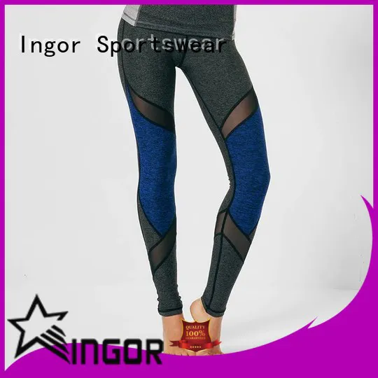 INGOR leggings with four needles six threads for women