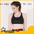 breathable pink red sports bra women with high quality for ladies