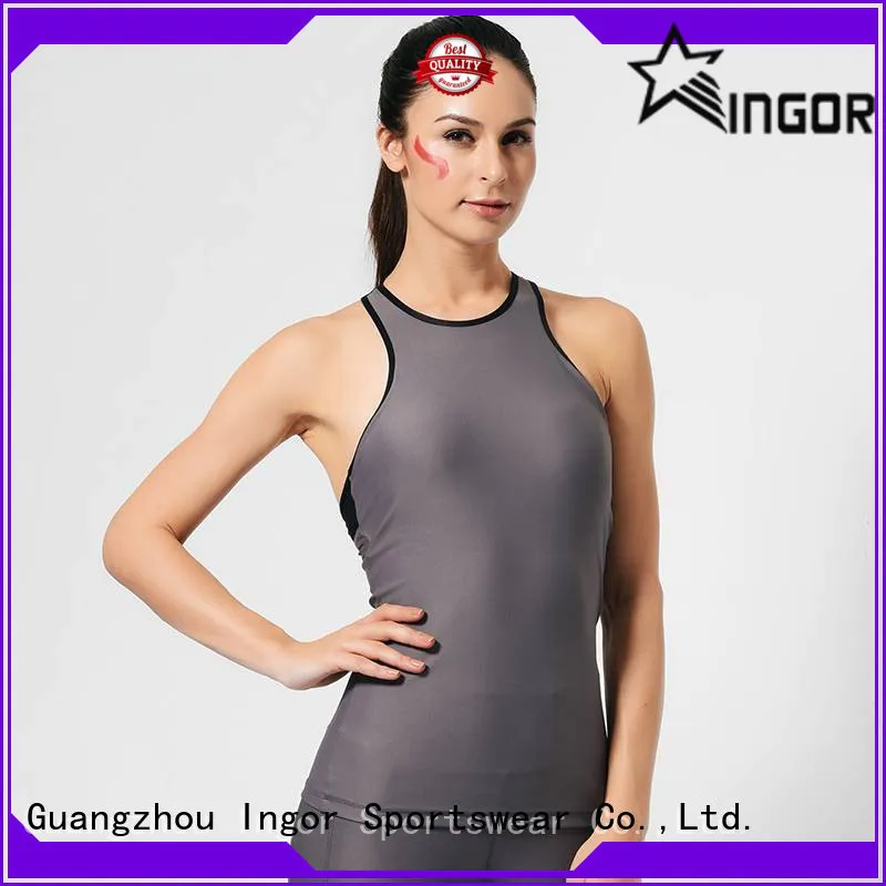 custom yoga tops sports with high quality for yoga