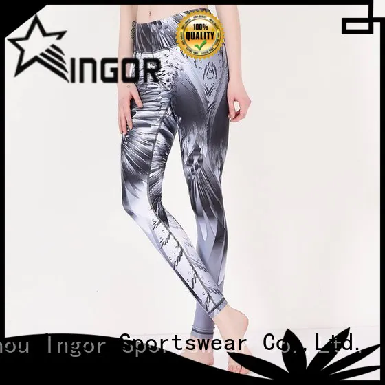 ladies leggings  plain dress yoga pants printed INGOR Brand