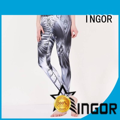 Ingor Dark Green Yoga Leggings en vente pour les filles