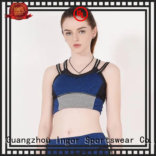 INGOR Brand racerback colorful sports bras ingor supplier