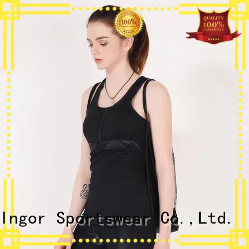 INGOR Brand bulk blank tight women's workout tank tops