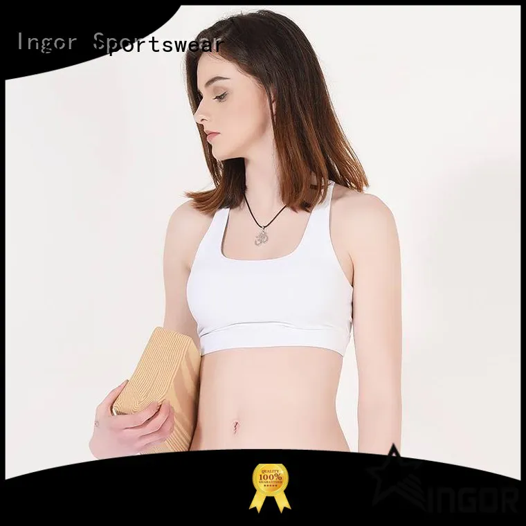 INGOR bra maroon sports bra with high quality for ladies