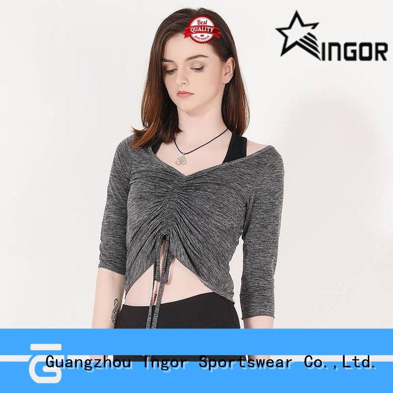 INGOR shirts ladies sweatshirts with high quality for girls