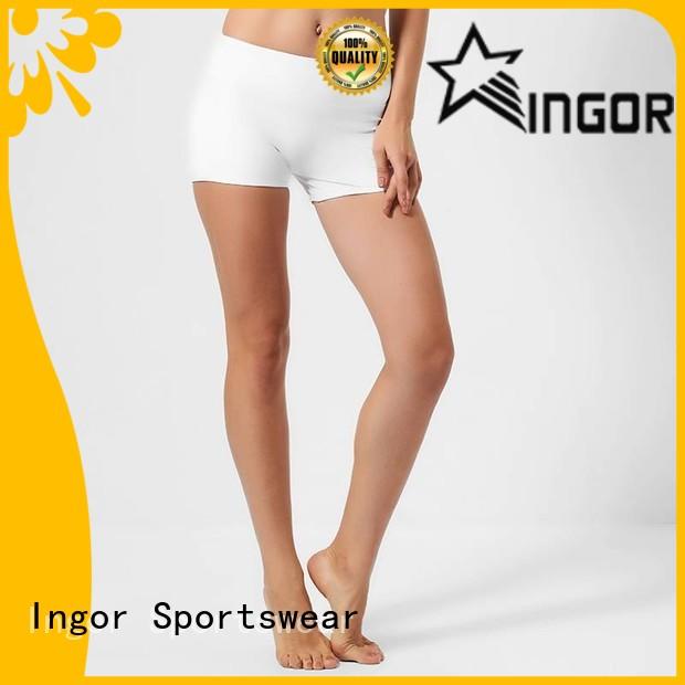 INGOR waisted womens shorts with high quality for yoga