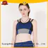 INGOR Brand performance colorful sports bras burgandy supplier