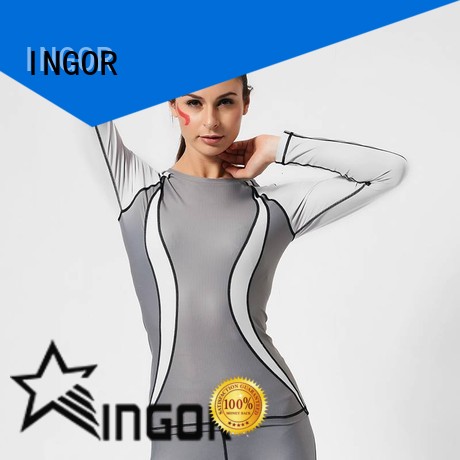 Ingor Kordelzug Sports Sweatshirts mit Kordelzug-Design für Frauen