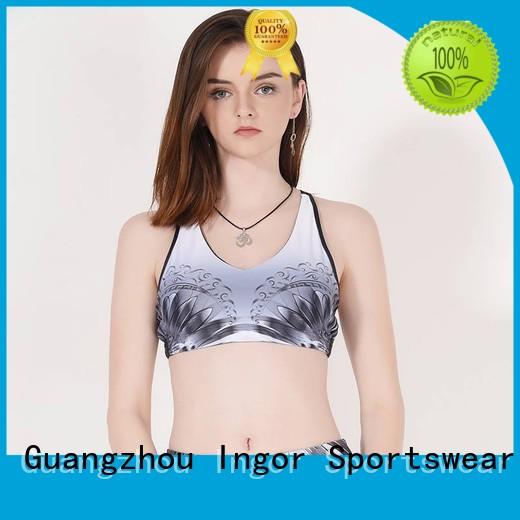 Wholesale running colorful sports bras bras INGOR Brand