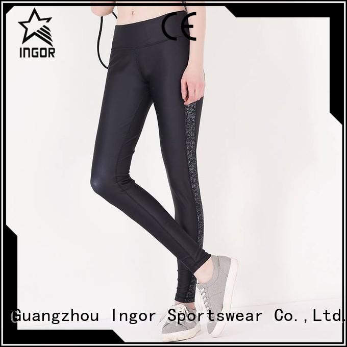 waisted black tights ladies leggings  INGOR Brand