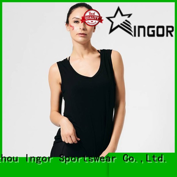 Serbatoi di allenamento Hot Spandex Donna Top Yoga Ingol Brand