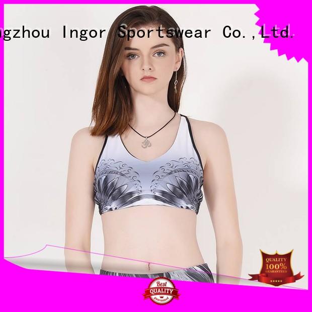 colorful sports bras women activewear companies Warranty INGOR
