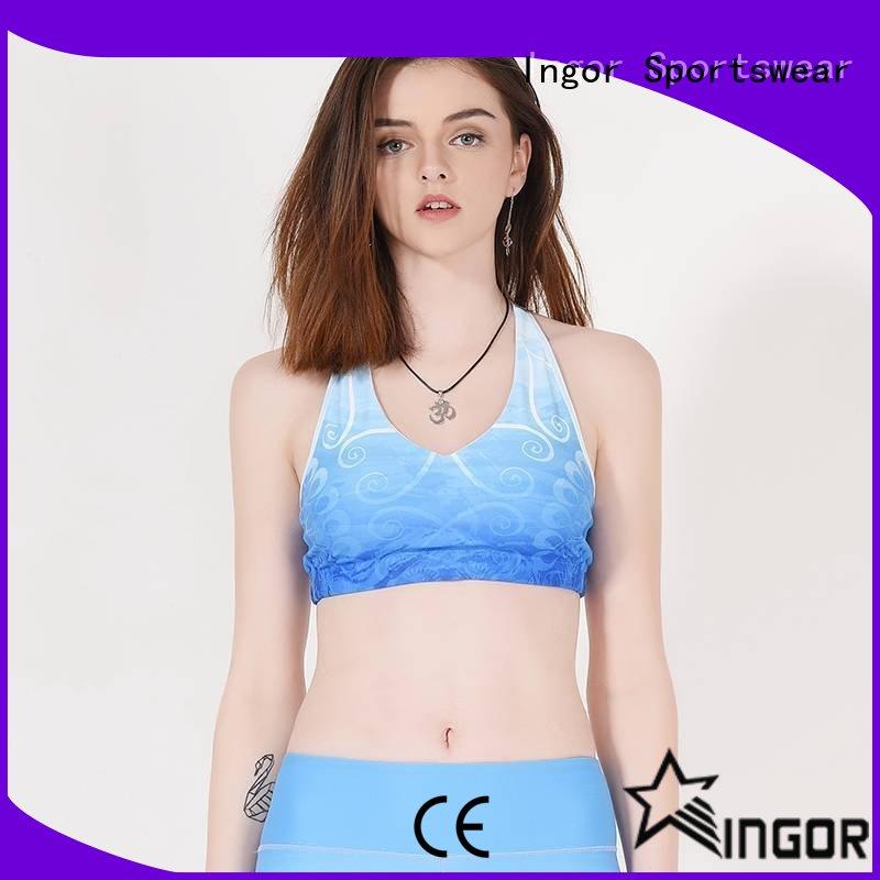 INGOR custom compression sports bra to enhance the capacity of sports for ladies