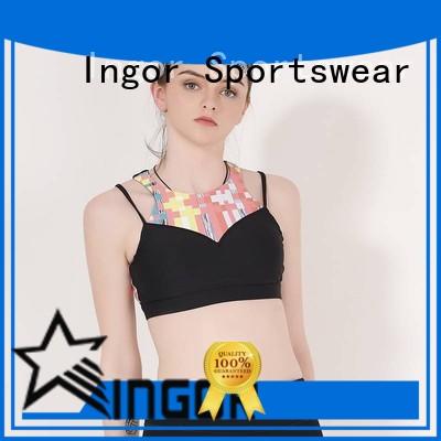 INGOR companies padded sports bra to enhance the capacity of sports for women