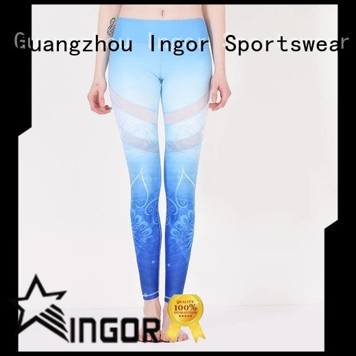 Lamies Leggings Marken Plain Ingor Brand Yoga Hose