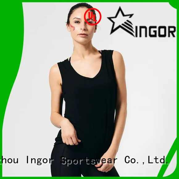 INGOR personalized tank top with racerback design for women