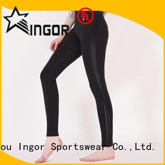 INGOR Brand spandex floral tight yoga pants