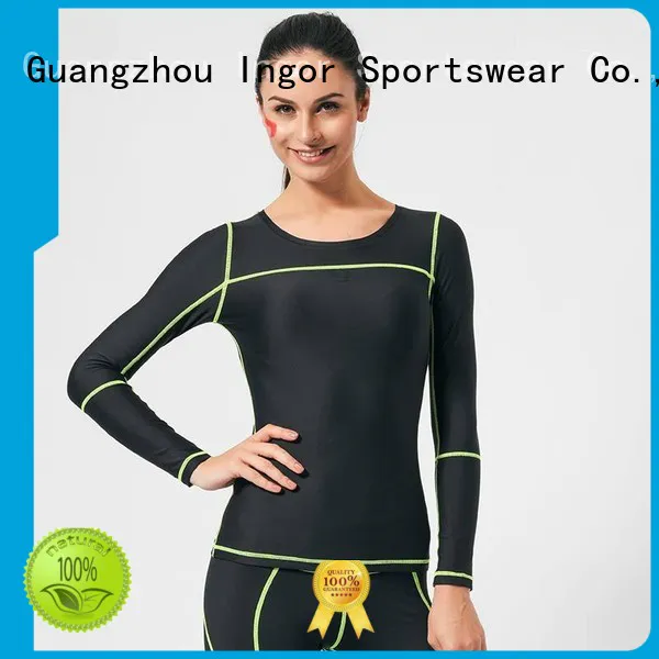 Quality INGOR Brand women long Sports sweatshirts