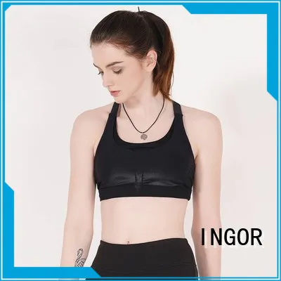 INGOR soft female sports bra with high quality for girls