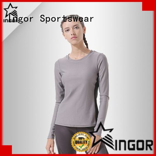 Ingor Anti-Static Black Damen Sweatshirt Hemden für Frauen