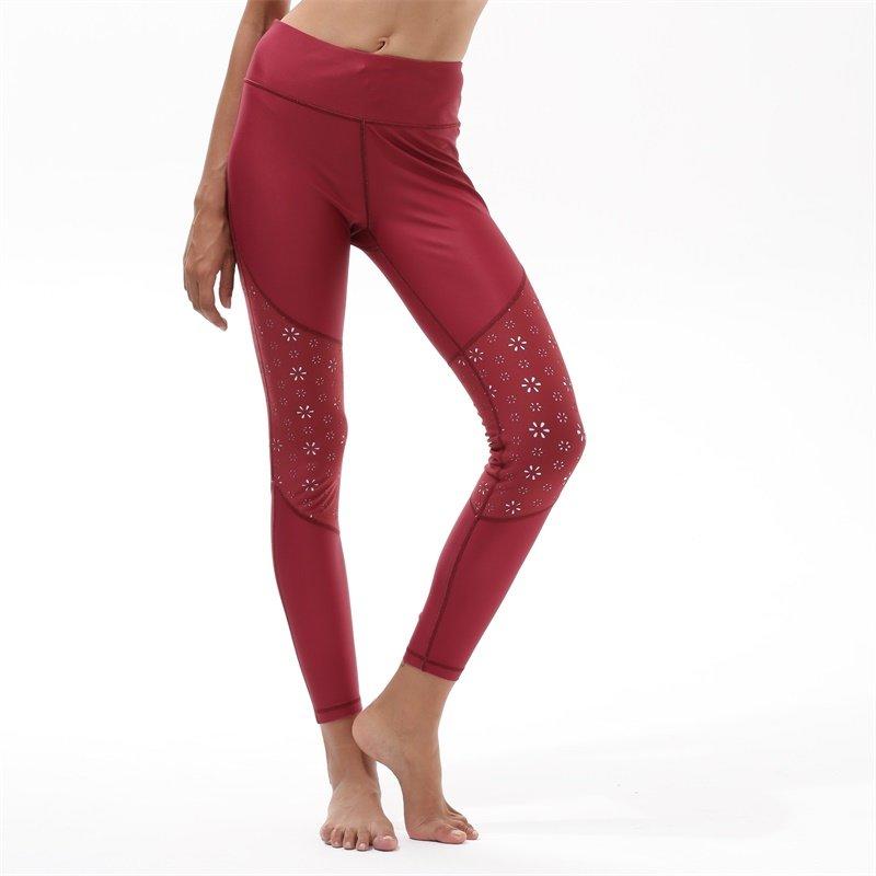 Correre Pantaloni Yoga A Vita Alta per Le Donne Y1921P22