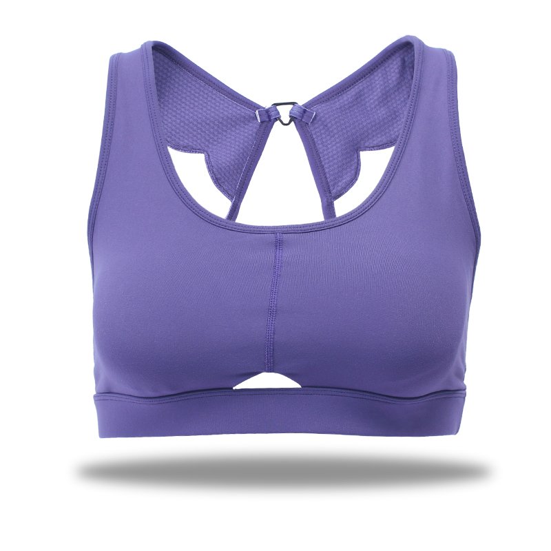  INGOR INGOR Adjustable Purple Padded Sports Bra Y1921B22 Sports bra image2